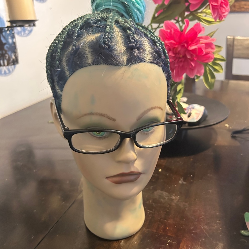 Black Rectangular Glasses Readers 3.25 Unisex - image 5